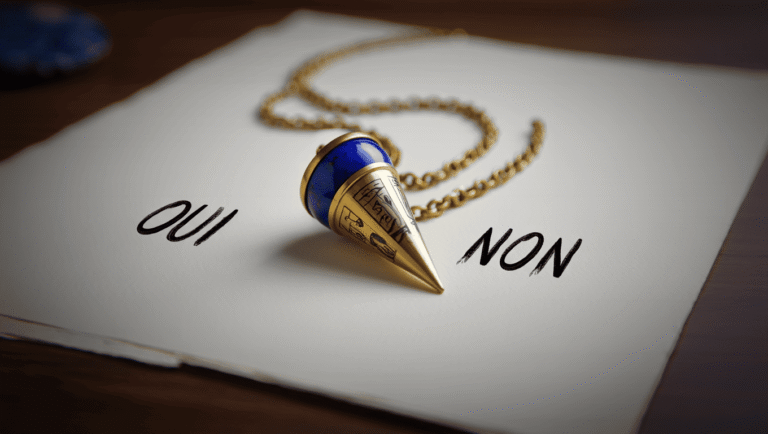 Comment se servir d’un pendule pour la première fois - Maison de la