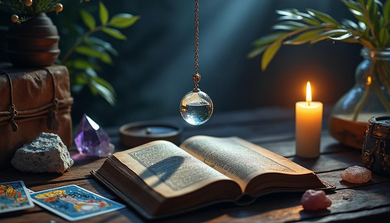 Pendule en cristal