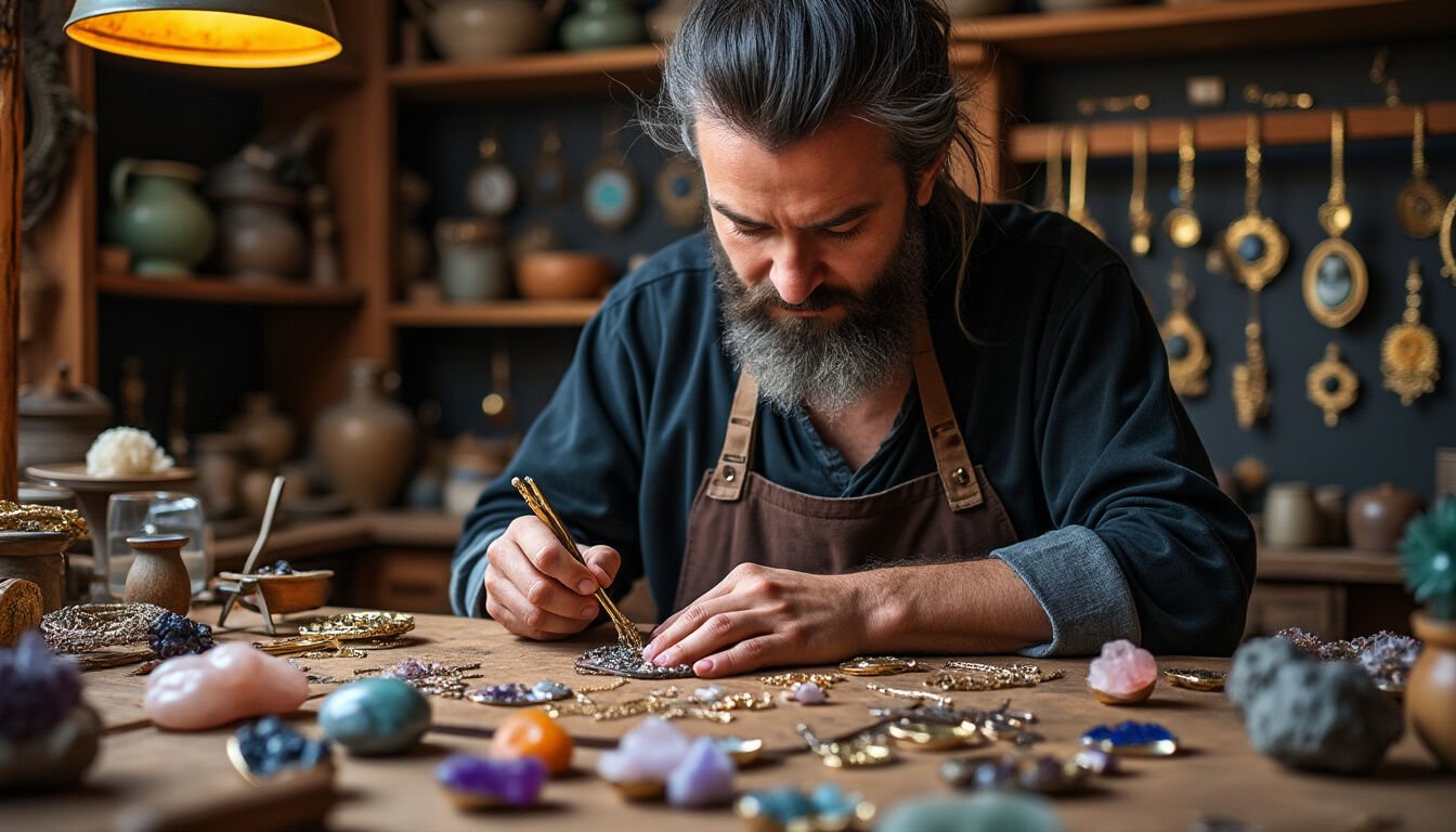 Découvrez notre collection de talismans protecteurs et bijoux énergétiques : des accessoires uniques alliant beauté et bien-être pour vous offrir protection et harmonie au quotidien.