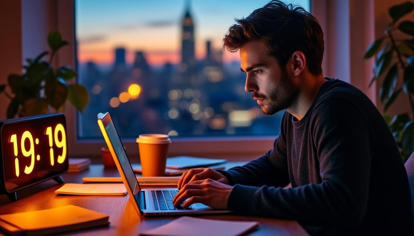 découvrez la signification de l'heure miroir 19:19 et apprenez comment cette synchronicité peut vous aider à concrétiser vos projets avec succès. saisissez les opportunités et passez à l'action dès aujourd'hui !