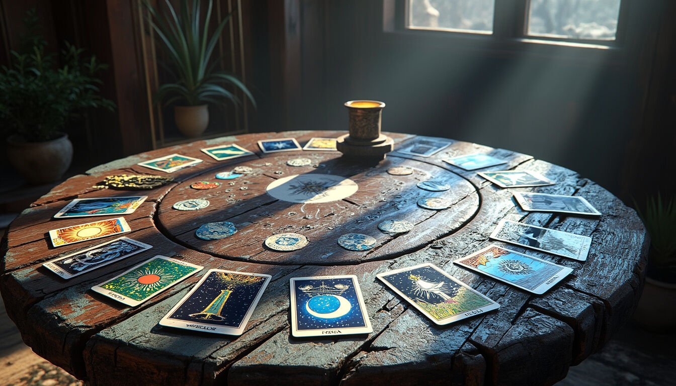Découvrez la symbolique des arcanes majeurs et mineurs du tarot : signification, interprétations et conseils pour mieux comprendre les messages des cartes lors de vos tirages.