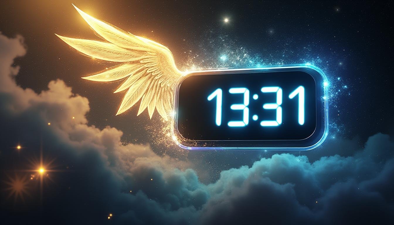 découvrez la signification de l'heure miroir 13:31, symbole d'une protection divine et d'une guidance spirituelle précieuse pour votre chemin de vie.