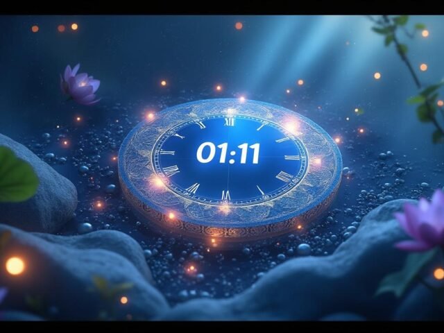 Découvrez l&rsquo;heure miroir 01:11 : Un appel à l&rsquo;éveil spirituel et à l&rsquo;alignement énergétique !