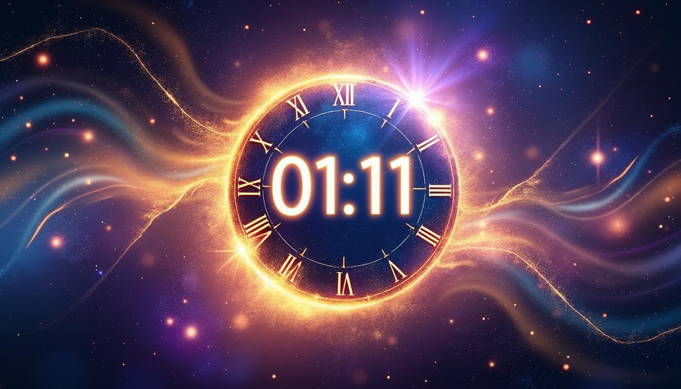 explorez la signification de l'heure miroir 01:11 et découvrez comment ce symbole puissant peut vous guider vers un éveil spirituel profond et un alignement énergétique harmonieux.