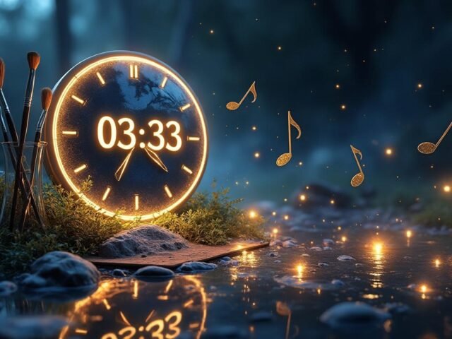 Heure miroir 03:33 : Une invitation à la créativité et à la guidance spirituelle